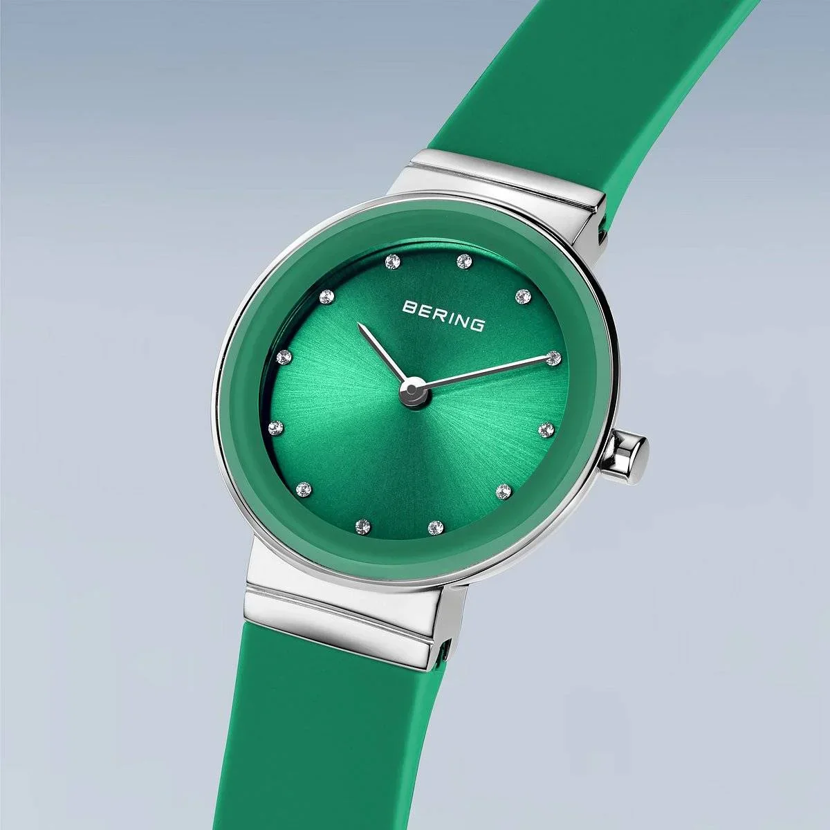Bering Classic Ladies Watch in Green - Image 3