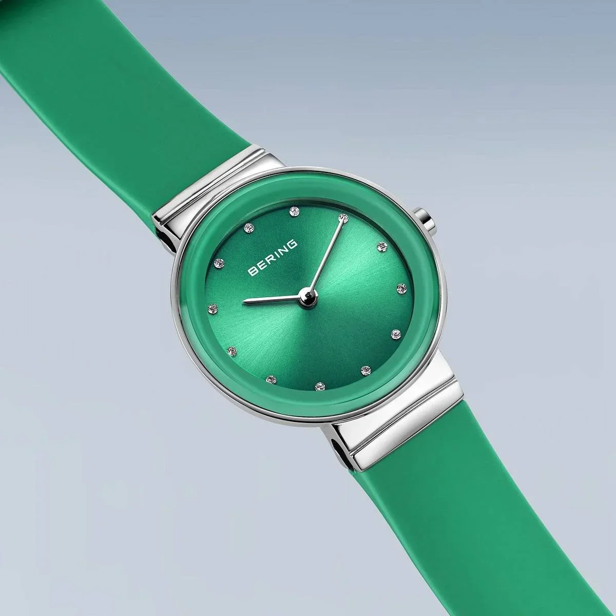 Bering Classic Ladies Watch in Green - Image 4