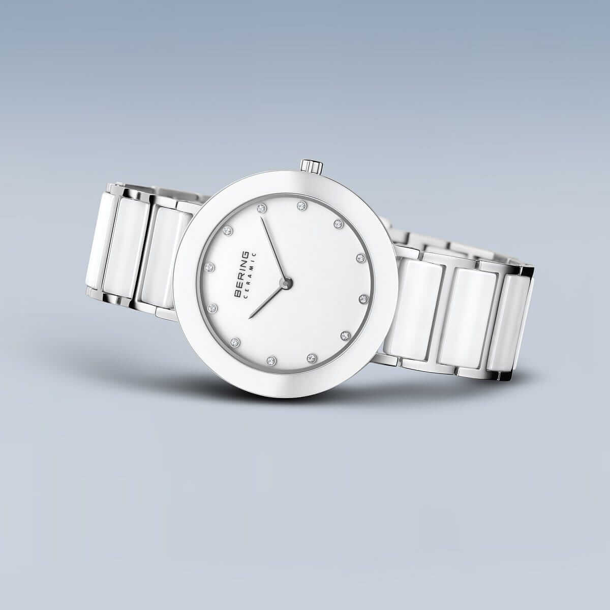Bering Ladies White Ceramic Watch 11435-754 - Image 3