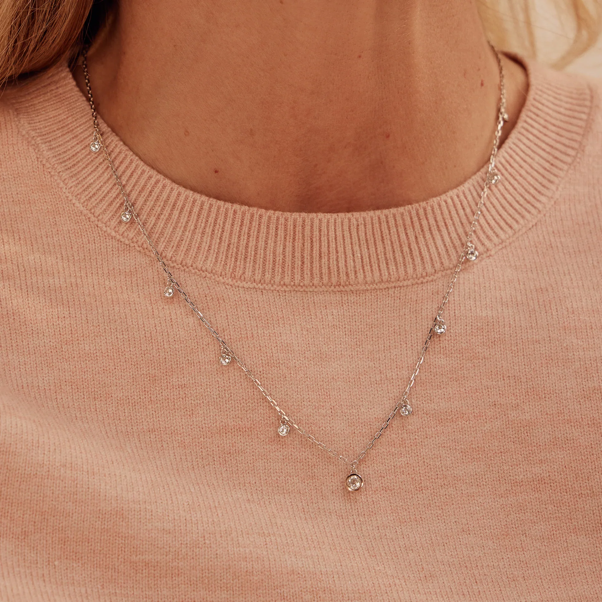 Clogau® Celebration Sterling Silver Necklace with Topaz - Image 3