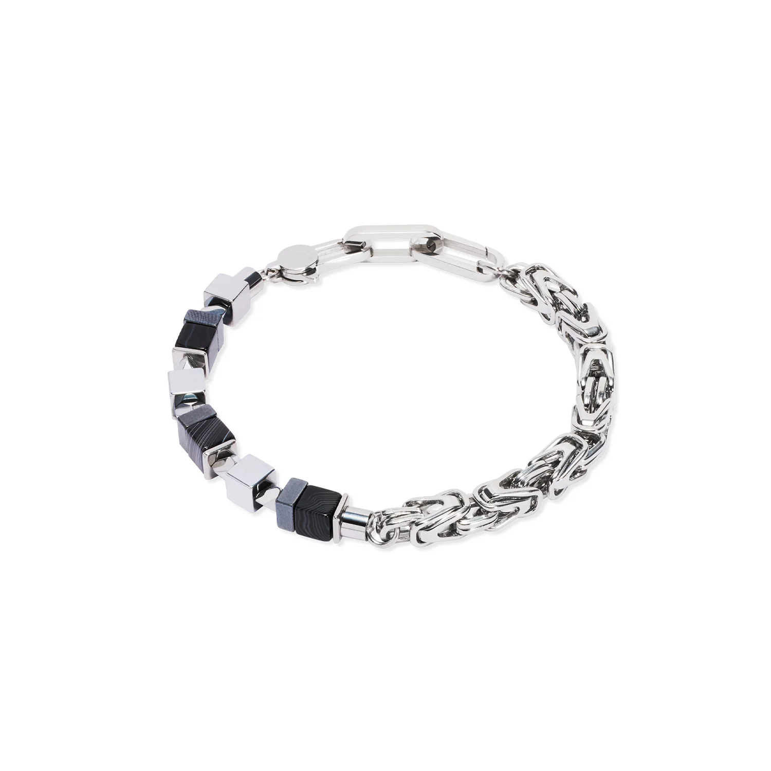 Coeur de Lion Fusion Snake Chain Bracelet for Men