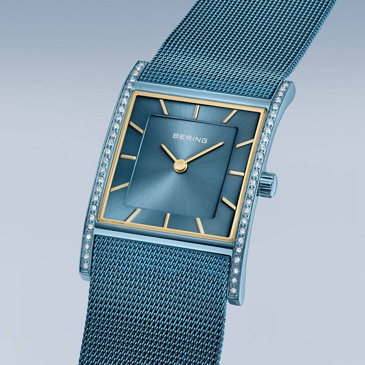Ladies Classic Bering Watch in Blue 10426-398 - Image 2
